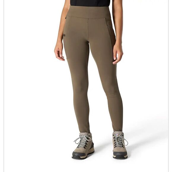 Carhartt FORCE LIGHTWEIGHT LEGGINGS in Tarmac women's MEDIUM TALL NWT - Picture 1 of 5